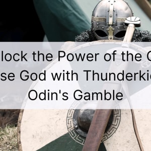 Desbloquea el poder del antiguo dios nórdico con Odin's Gamble de Thunderkick
